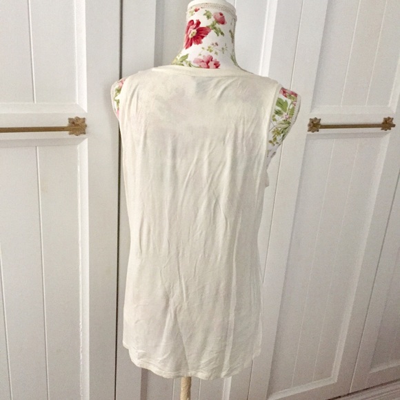 Ann Taylor Ivory Dressy Tank - Picture 4 of 6